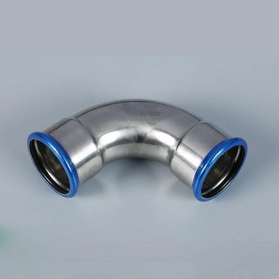 штуцеры DN15 прессы профиля 1.83MPa v - локоть DN108 SS 304 для трубопровода