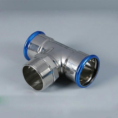 Штуцер SS304L/SS316L прямой соединяя, нажим нержавеющей стали приспосабливать штуцеры