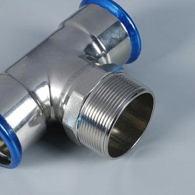 Выкованные штуцеры трубы тройника штуцеров 1.6MPa прессы профиля m для воды/масла
